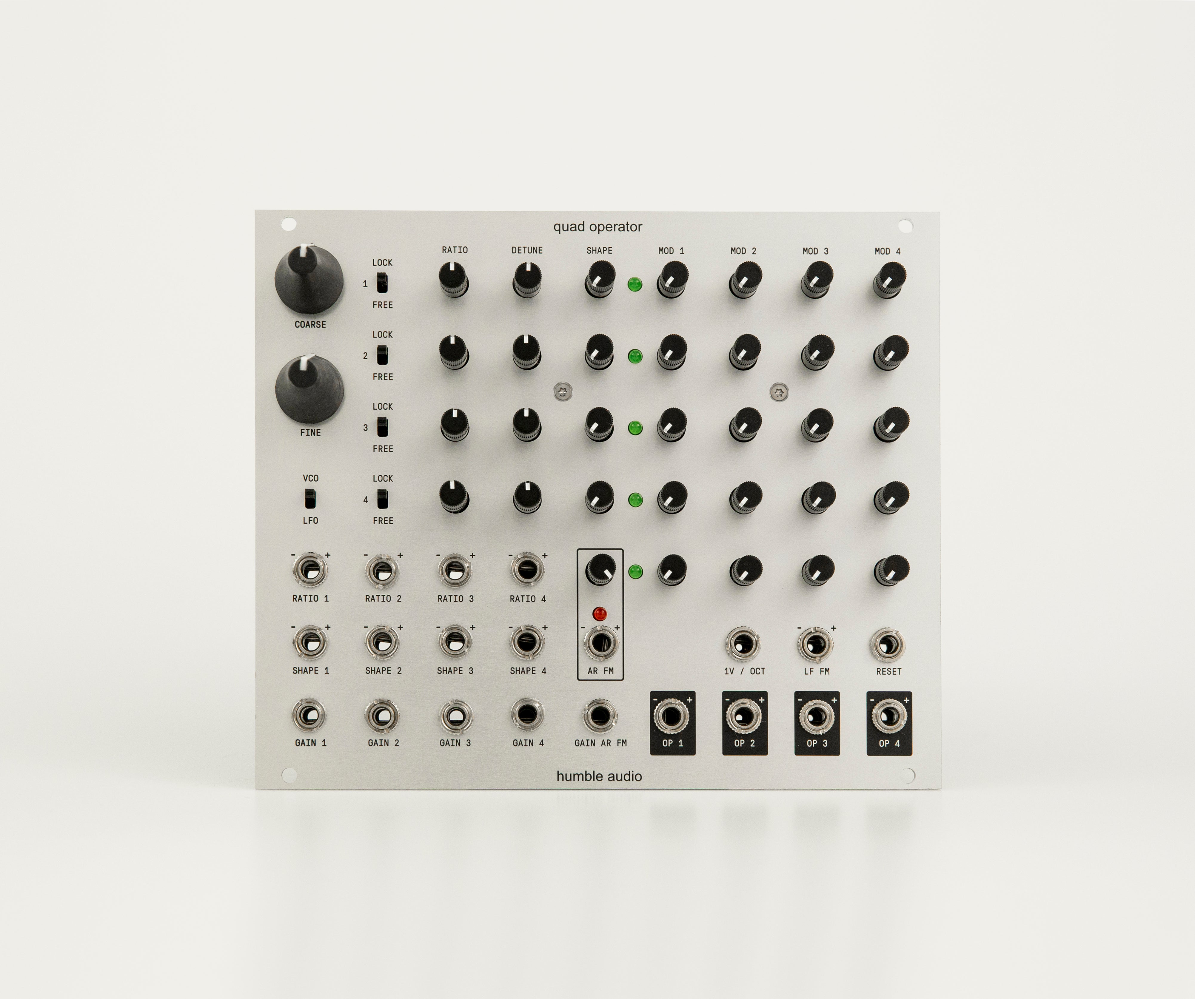 Humble Audio Quad Operator モジュラーシンセ Quad Operator – Humble Audio
